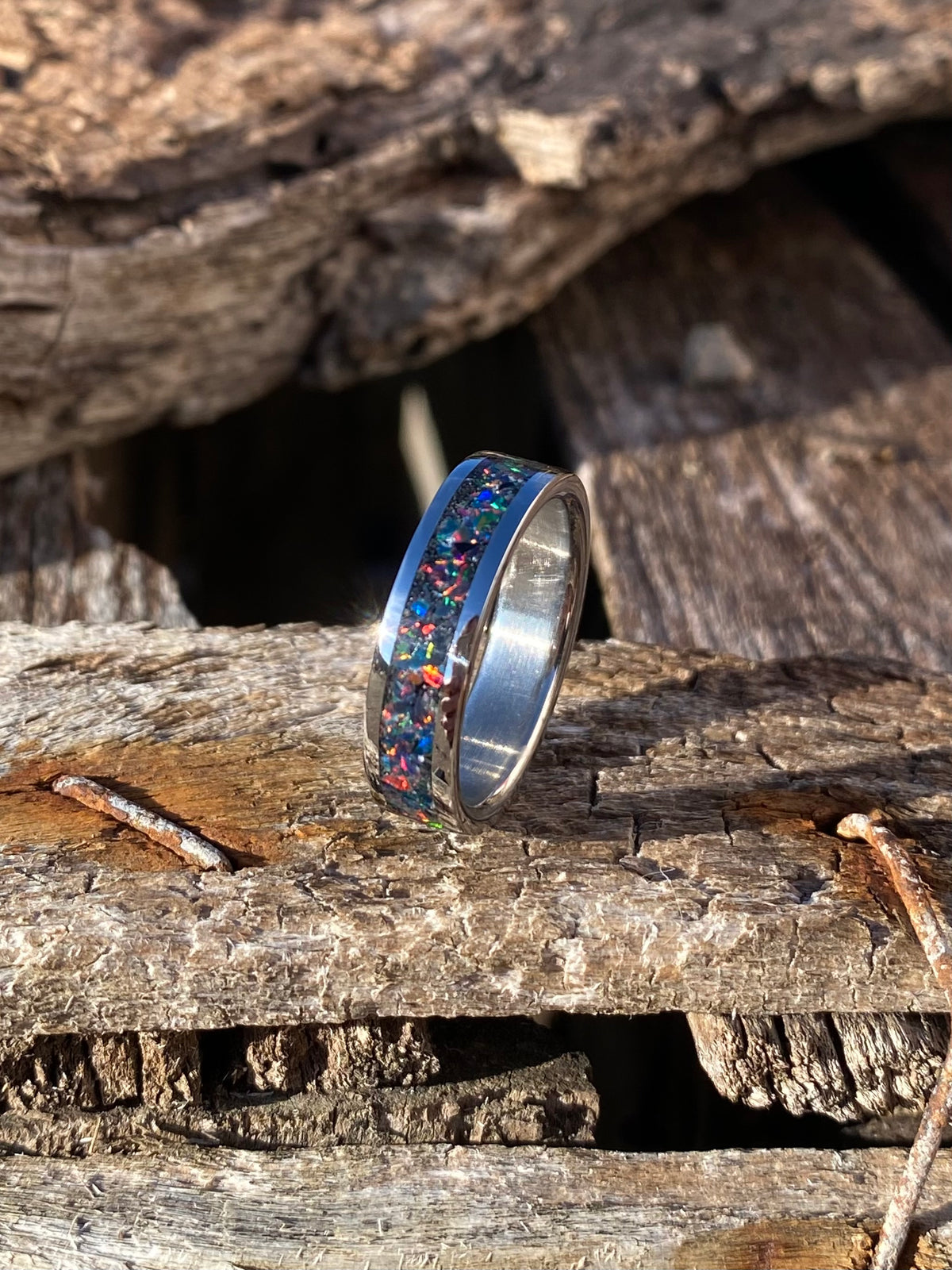 Anello di Opale “Royal Black”