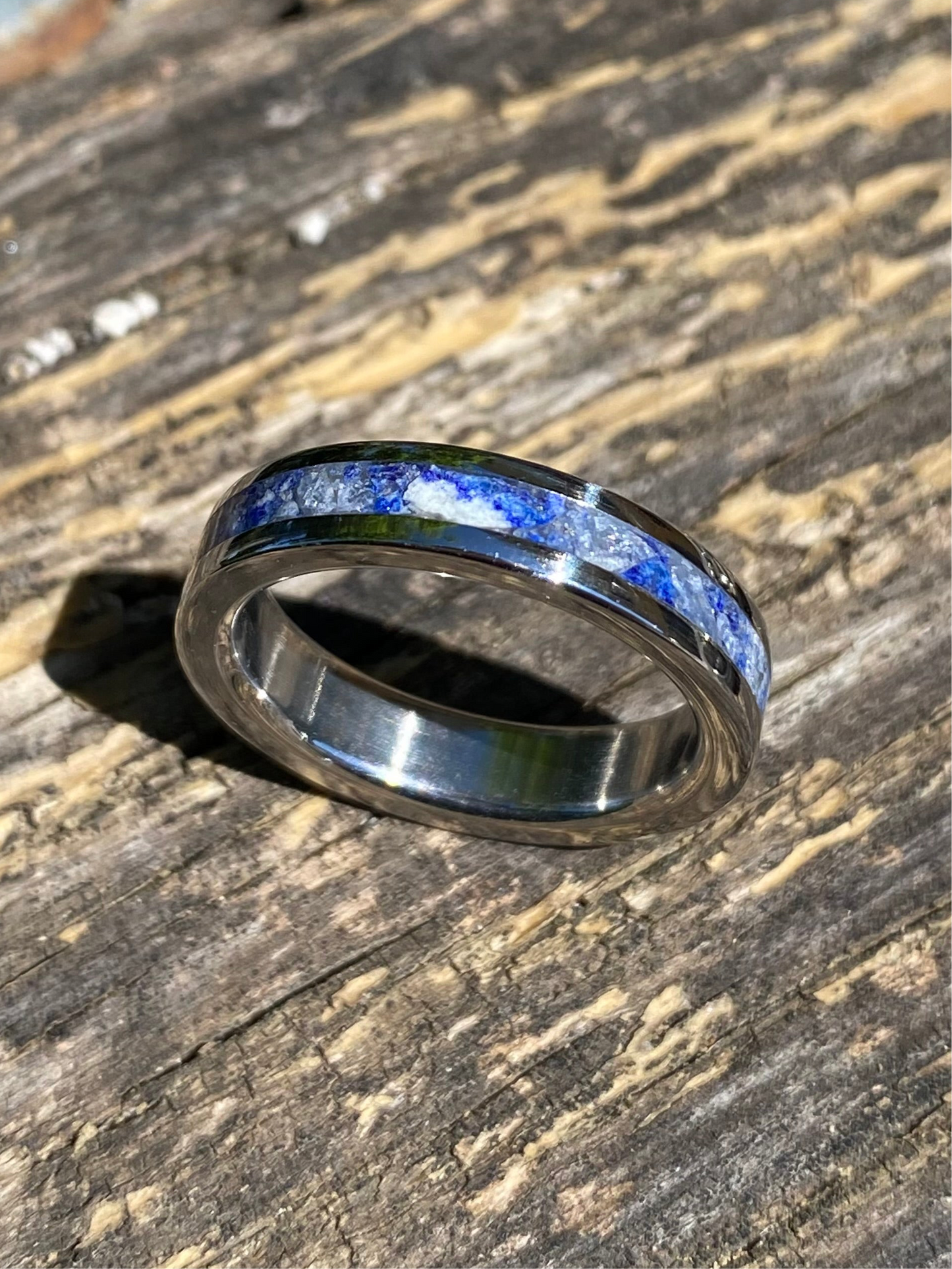 Anello di Zaffiro e Lapislazzulo