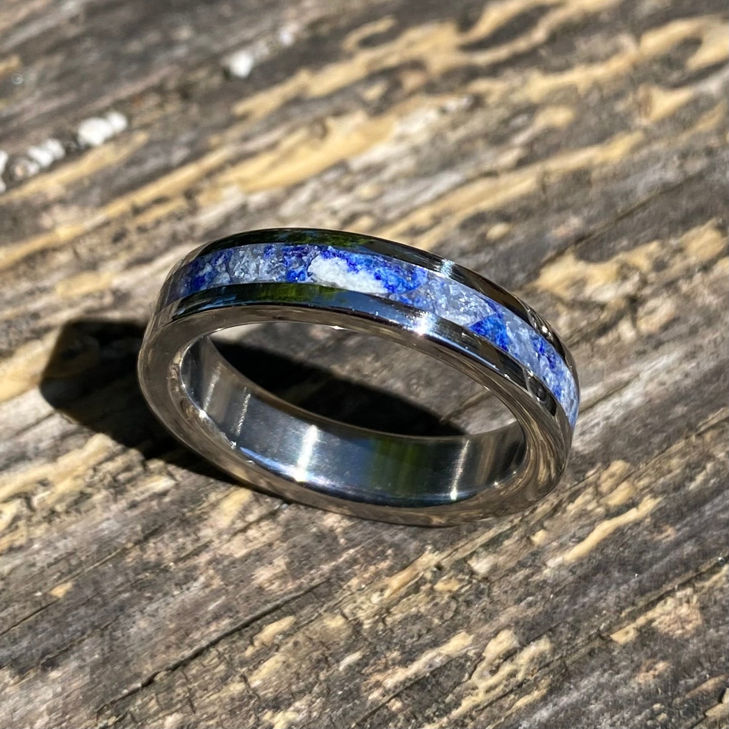 Anello di Zaffiro e Lapislazzulo