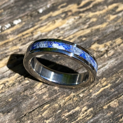 Anello di Zaffiro e Lapislazzulo