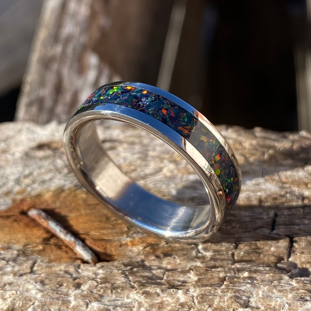Anello di Opale “Royal Black”