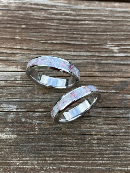 Anello di Acquamarina e Rubino