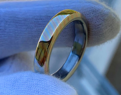 Anello di Mokume Gane e Titanio