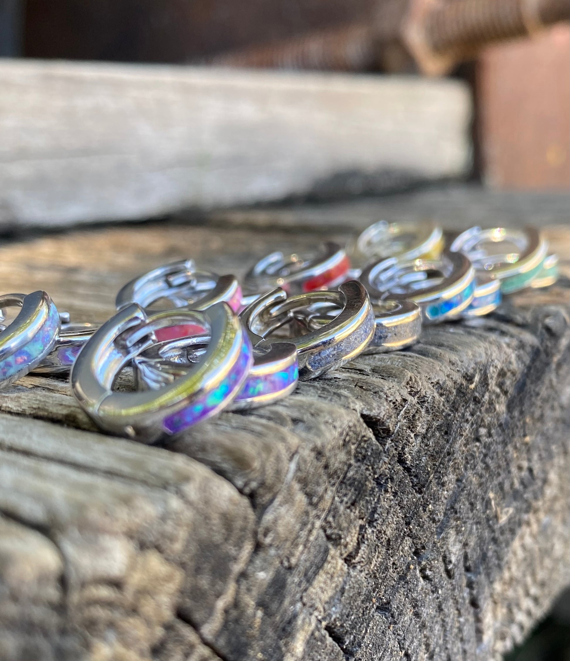 Orecchini Con Perline Di Giada Giadee Naturale Da 10 Mm Gancio Da 18 - Foto 3