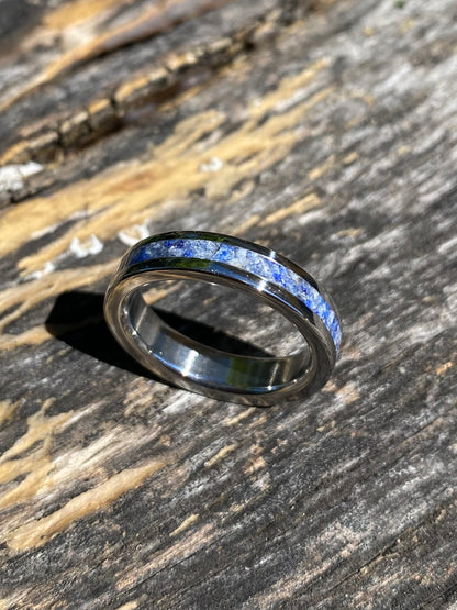Anello di Zaffiro e Lapislazzulo