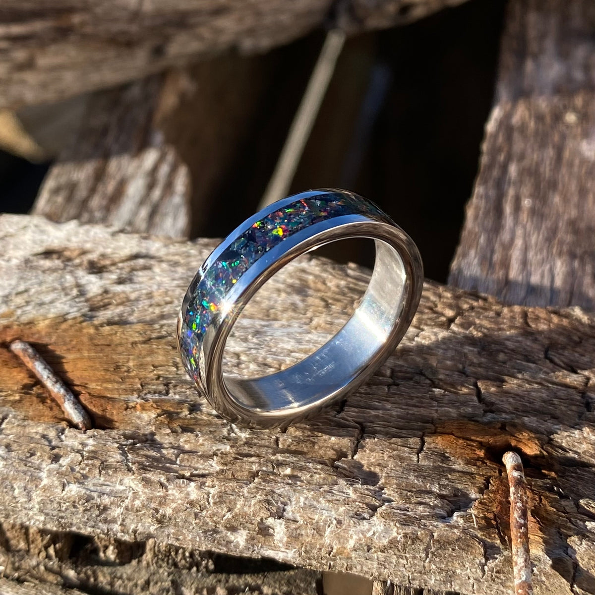 Anello di Opale “Royal Black”