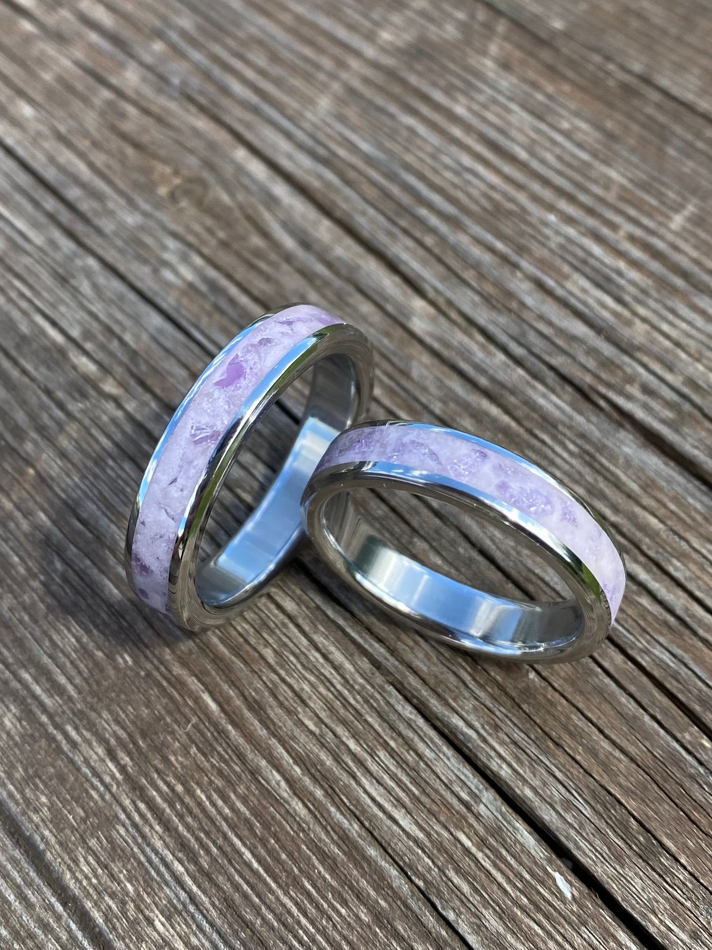 Anello di Ametista - Fluo
