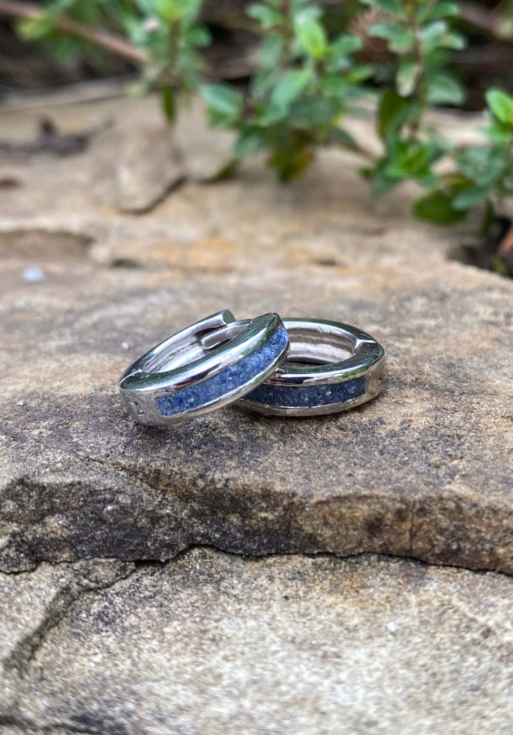 Orecchini Pendenti In Argento Sterling 925 Con Lapislazzuli - Foto 2