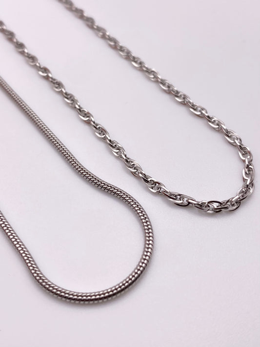 Catenina di Titanio - Link Chain / Snake Chain