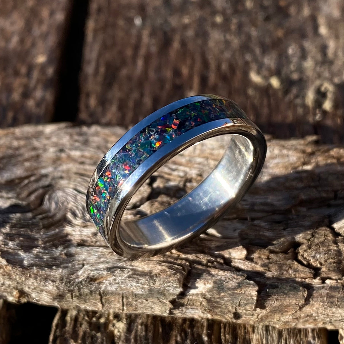 Anello di Opale “Royal Black”