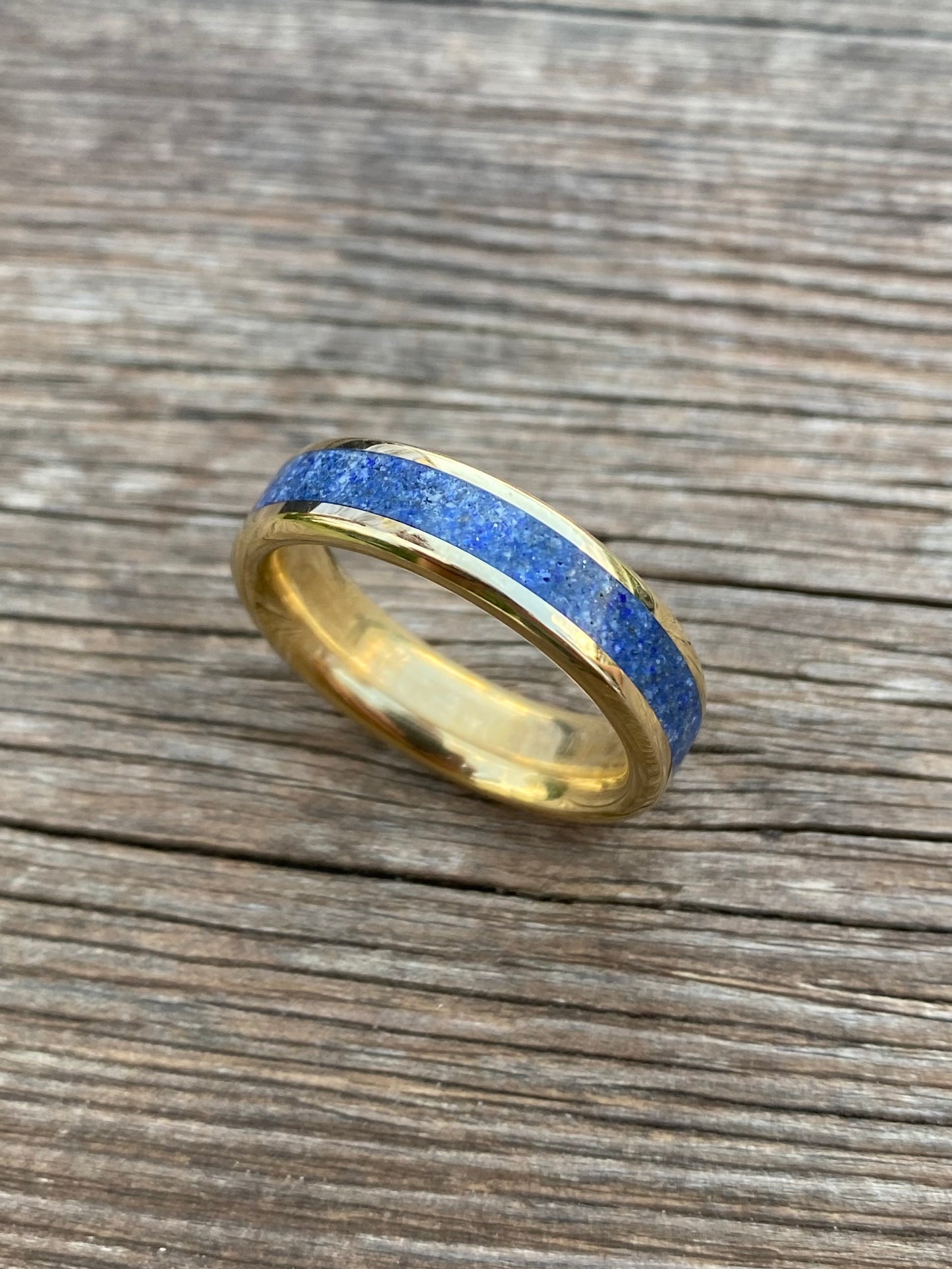 Anello di Lapislazzulo ed Ottone