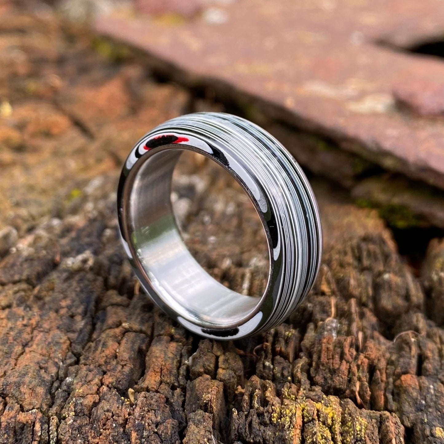 Fordite ring