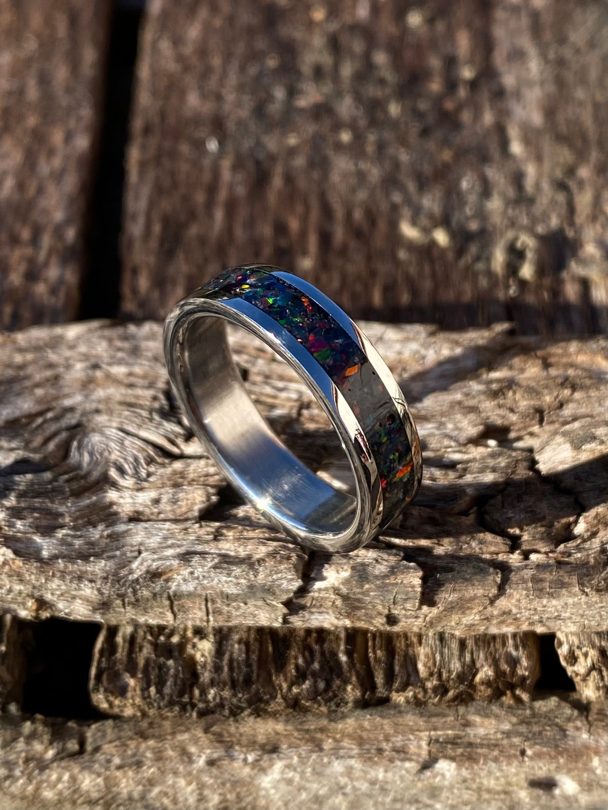 Anello di Opale “Royal Black”