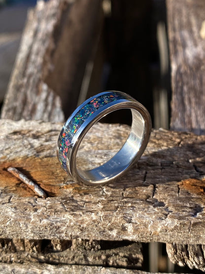 Anello di Opale “Royal Black”