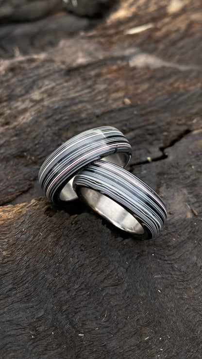 Fordite ring