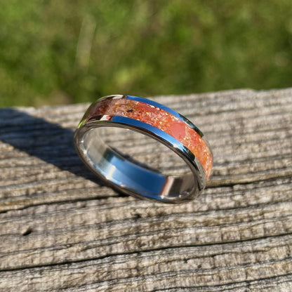 Anello di Opale di Fuoco Messicano