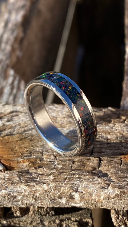 Anello di Opale “Royal Black”
