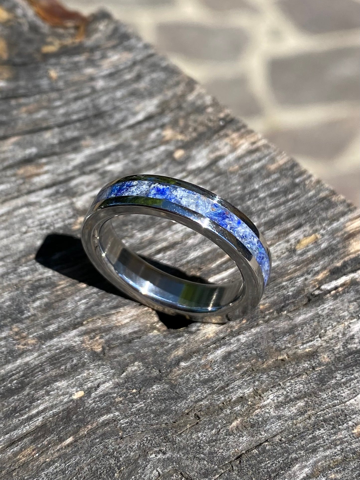 Anello di Zaffiro e Lapislazzulo