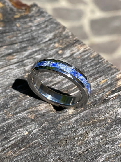Anello di Zaffiro e Lapislazzulo