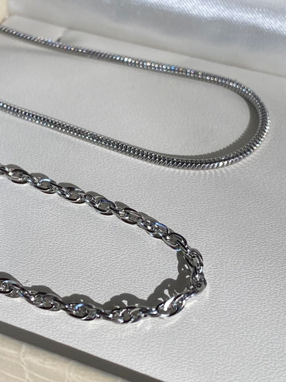 Catenina di Titanio - Link Chain / Snake Chain