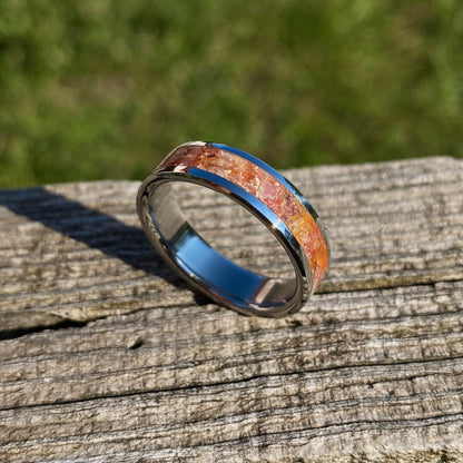 Anello di Opale di Fuoco Messicano