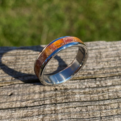 Anello di Opale di Fuoco Messicano