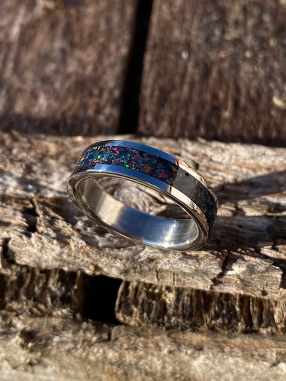Anello di Opale “Royal Black”