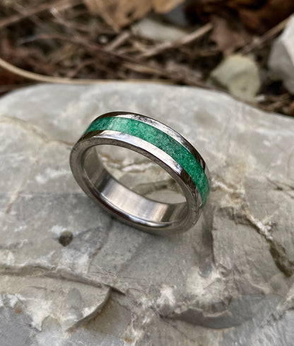 Anello di Giada Verde