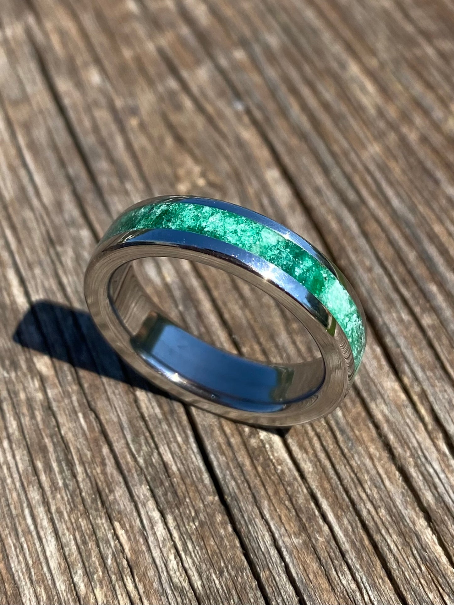 Anello di Giada Verde