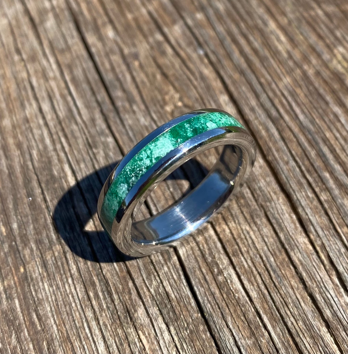 Anello di Giada Verde