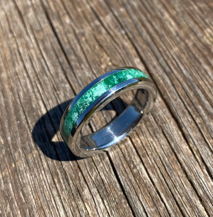 Anello di Giada Verde