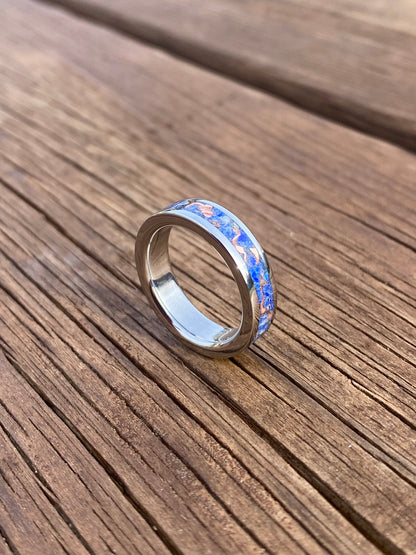 Lapis Lazuli and Copper Ring