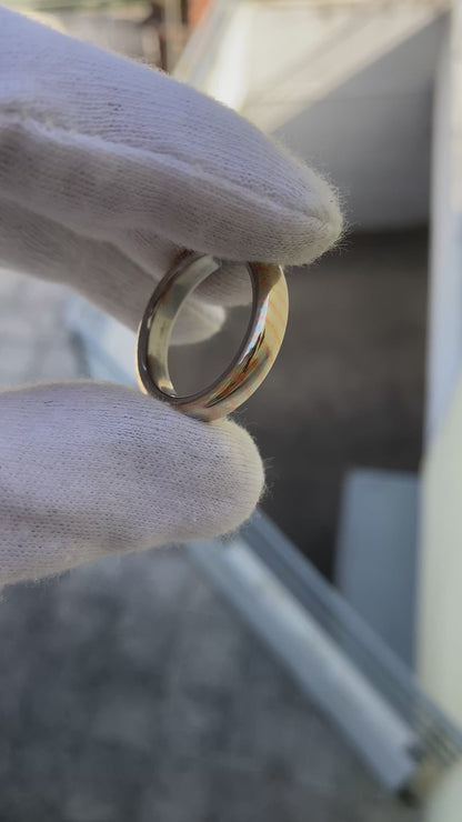 Anello di Mokume Gane e Titanio